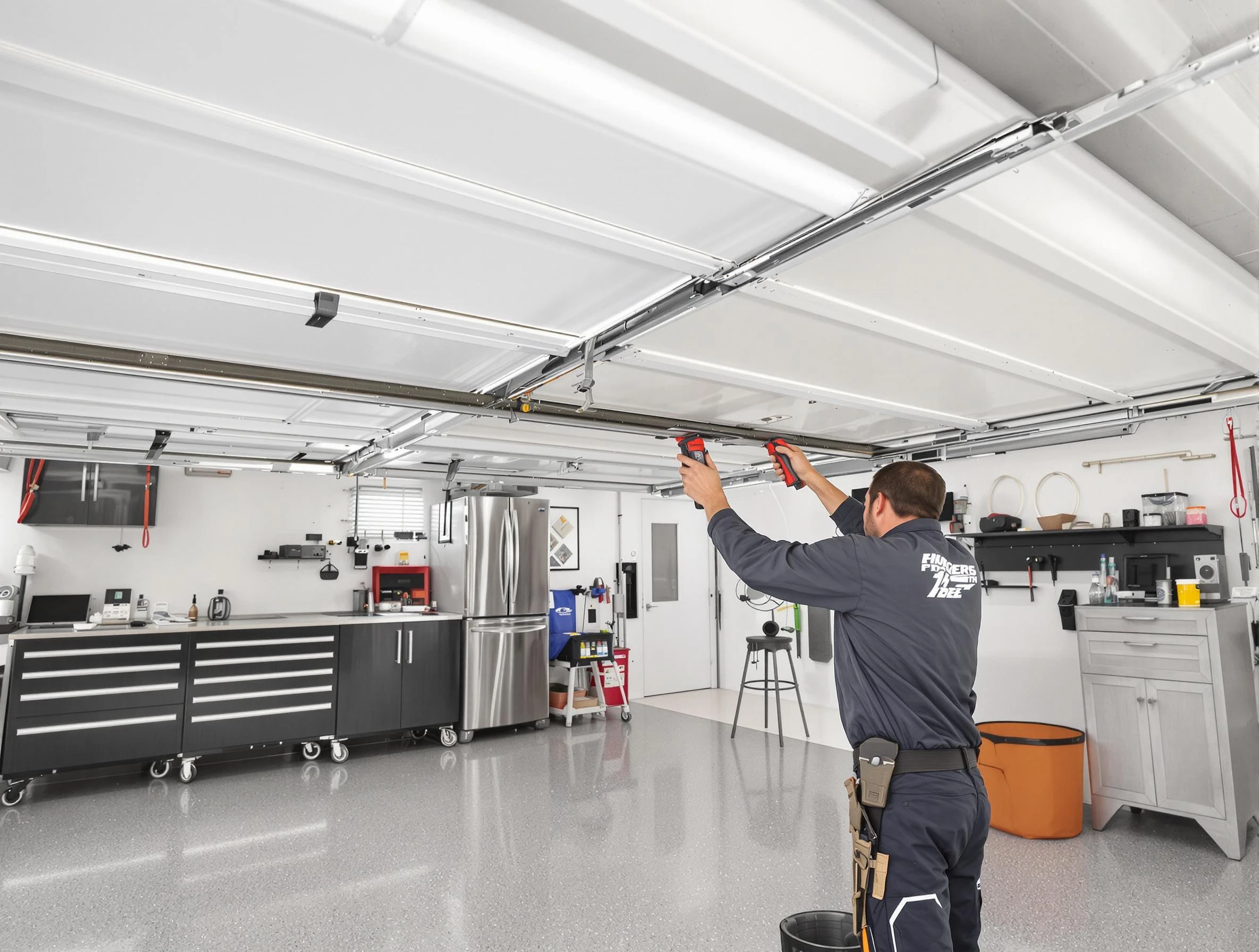 Overhead garage door repair service by Mequon Garage Door Repair in Mequon
